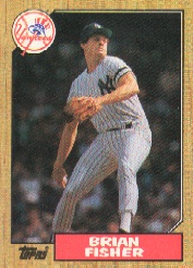 1987 Topps Baseball Cards      316     Brian Fisher